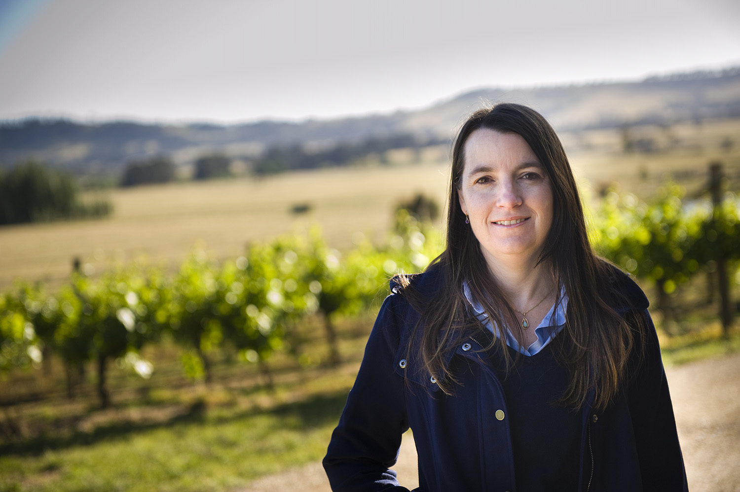 Rachel Fletcher Events Manager on the grounds of Grange Winery1